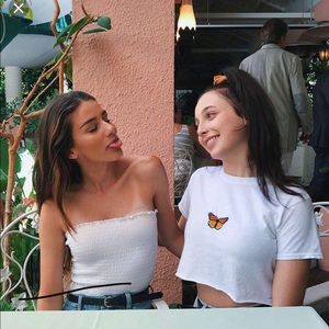 BM NEW BUTTERFLY TOP + FREE STICKERS